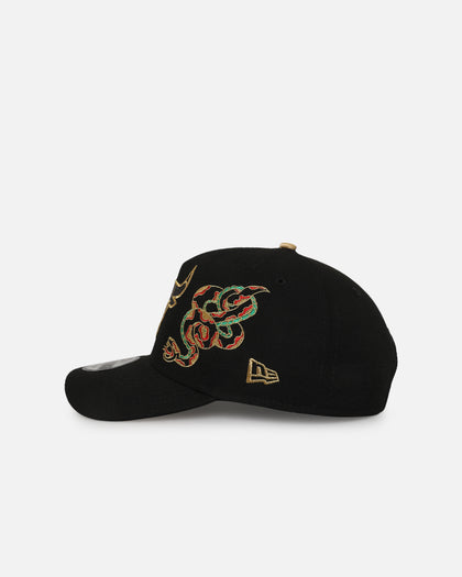 New Era Chicago Bulls 'Year Of The Snake' 9FORTY A-Frame Snapback Black/Gold