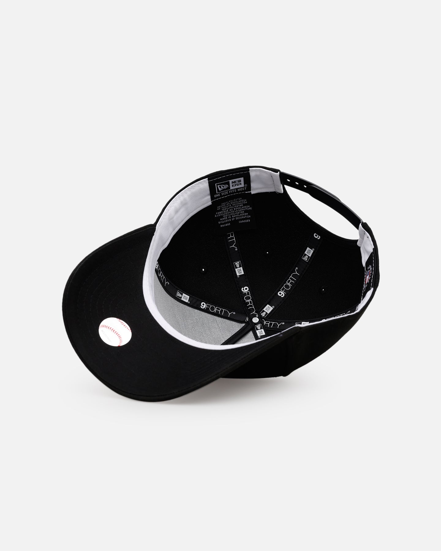 New Era Oakland Athletics 'Easy Black' 9FORTY A-Frame Snapback