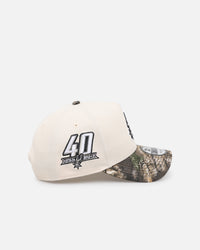 New Era San Antonio Spurs 'Realtree Visor' 9FORTY A-Frame Snapback Cream/Camo