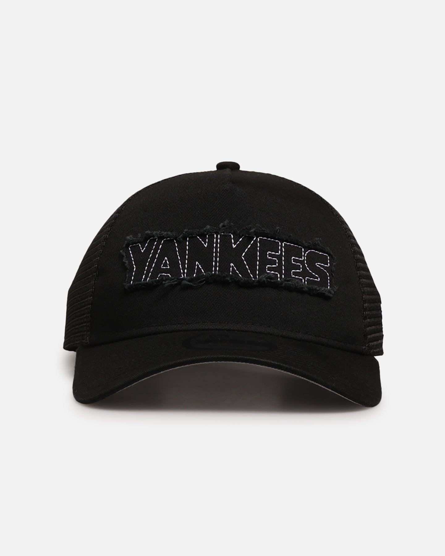 【景虎】[カルチャーキングス] ニューエラ ニューヨーク ヤンキース ファ New Era New York Yankees 'Distressed' 9FORTY A-Frame Trucker