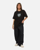 West Coast Choppers Skew Logo Flames T-Shirt Black