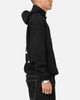Saint Morta Gothic Stack Boxy Hoodie Black