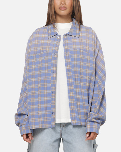 Represent Santa Monica Flannel Drift Blue