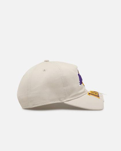 New Era Los Angeles Lakers 'Cut-Off Visor' 9FORTY Snapback Stone
