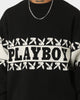 Playboy By CK Cozy Knit Sweater Black/Off White
