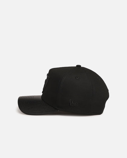 New Era Las Vegas Raiders 'Canvas Leather' 9FORTY A-Frame Snapback Black