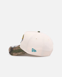 New Era Jacksonville Jaguars 'Realtree Visor' 9FORTY A-Frame Snapback Cream/Camo