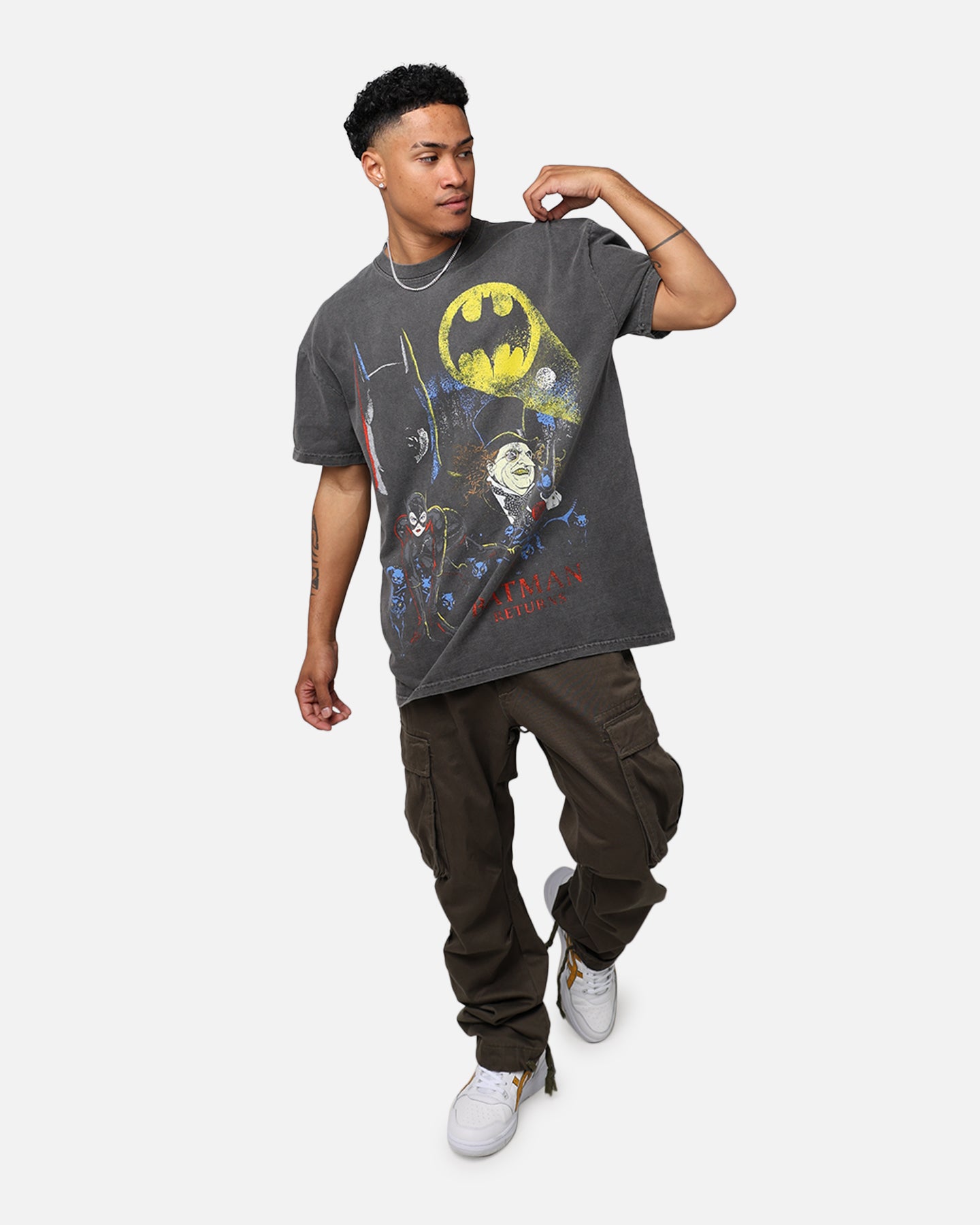 American Thrift X DC '92 Batman Heavyweight Vintage T-Shirt Washed
