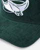 New Era Tampa Bay Devil Rays 'Dark Green Cord' 9FORTY A-Frame Corduroy Snapback Dark Green