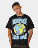 Goat Crew More Peace Less War Vintage T-Shirt Washed Black