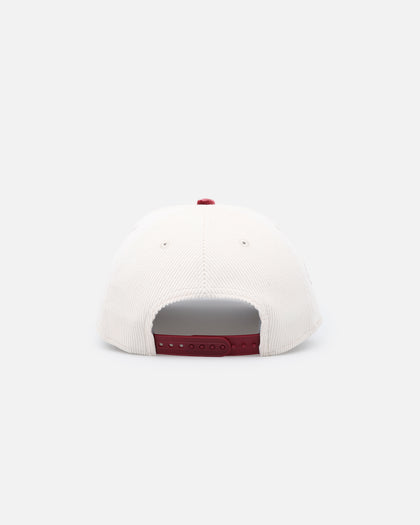 New Era Houston Astros 'Premium Corduroy Velvet' 9FORTY A-Frame Snapback Chrome White/Cardinal