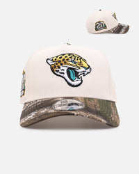 New Era Jacksonville Jaguars 'Realtree Visor' 9FORTY A-Frame Snapback Cream/Camo