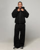 American Thrift Zip Hoodie Black