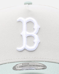 New Era Boston Red Sox 'Sea Glass' 9FORTY A-Frame Snapback Stone/Green