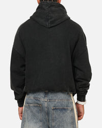 Saint Morta Pearl Script Hoodie Vintage Black
