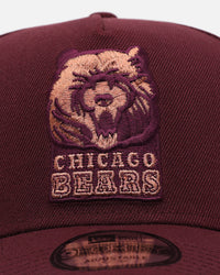 New Era Chicago Bears 'Penny' 9FORTY A-Frame Snapback Maroon
