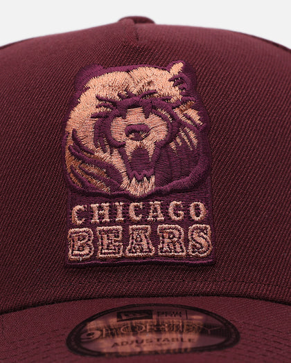 New Era Chicago Bears 'Penny' 9FORTY A-Frame Snapback Maroon