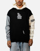 Pro Standard Los Angeles Dodgers Reverse French Terry Hoodie Black/Grey