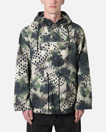 MNML Swamp Camo Anorak Jacket Green