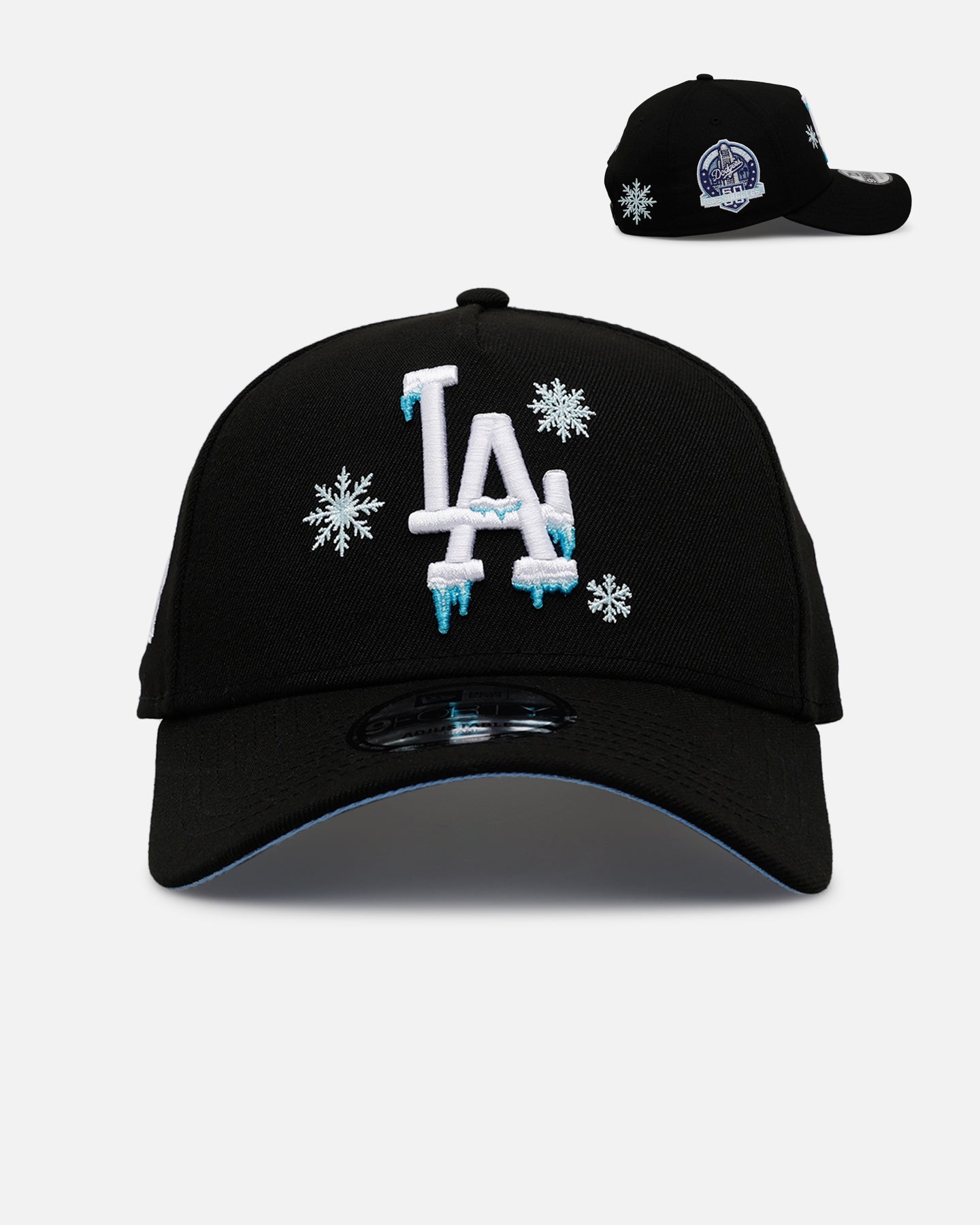 キャップ Los Angeles newera doggers custom New Era Los Angeles Dodgers 'Cold As Ice' 9FORTY A-Frame Snapback
