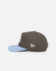New Era Los Angeles Lakers 'Contrast Visor' Pre-Curved Golfer Snapback Moss/Sky
