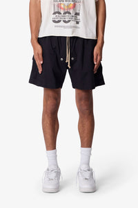 MNML Mesh Mud Cargo Shorts Black