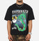 The Pokémon Collection By 73Studio Rayquaza T-Shirt Black Acidwash