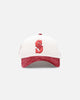 New Era Seattle Mariners 'Premium Corduroy Velvet' 9FORTY A-Frame Snapback Chrome White/Cardinal