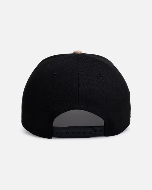 New Era Atlanta Braves 'Black Camel' 9FORTY A-Frame Snapback Black/Camel