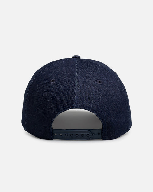 New Era Chicago White Sox 'Denim Leather Patch' 9FORTY A-Frame Snapback Denim