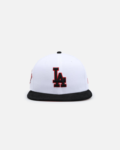 New Era Los Angeles Dodgers 'Fire Red' 59FIFTY Fitted White/Black