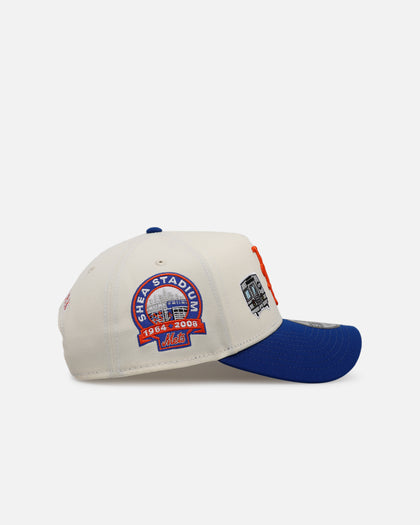 New Era New York Mets 'Chrome City Icons' 9FORTY A-Frame Snapback Chrome/Official Team Color