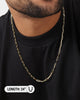 House Of Auric 10.5mm Long Cable Chain 18K Gold Vermeil