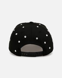 New Era New York Mets 'Black Satin Hearts' 9FORTY A-Frame Snapback Black