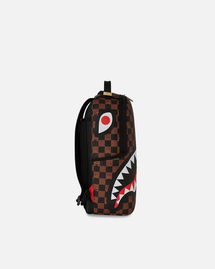 Sprayground Peeking Character Check Backpack Multi