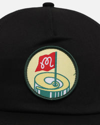 Malbon Pin High Painters 6 Panel Snapback Black