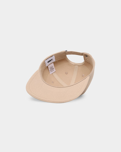Obey Icon Patch 6-Panel Strapback Khaki
