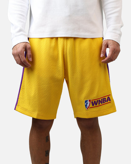Mitchell & Ness Los Angeles Sparks '01 Home Swingman Shorts Gold