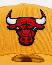 New Era Chicago Bulls 'Sunshine' 9FORTY A-Frame Snapback Canary