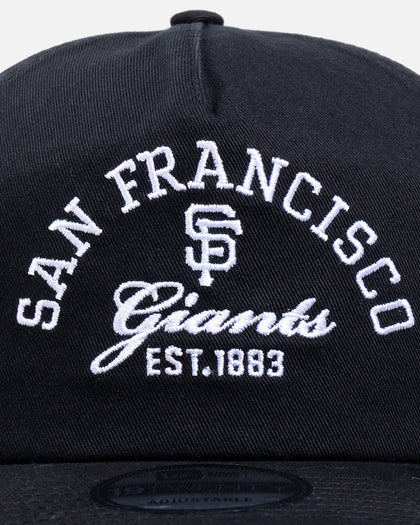 New Era San Francisco Giants 'MLB Stacked Logo' 19TWENTY Snapback Black