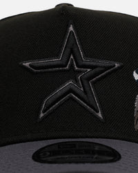 New Era Houston Astros 'Stealth Roses' 9FORTY A-Frame Snapback Black
