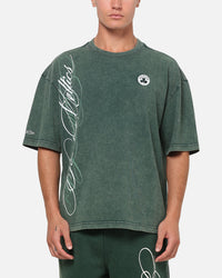 Mitchell & Ness Boston Celtics Star Script Boxy T-Shirt Pine Green