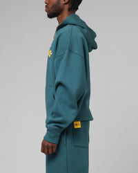 Loiter Hybrid Premium Hoodie Teal