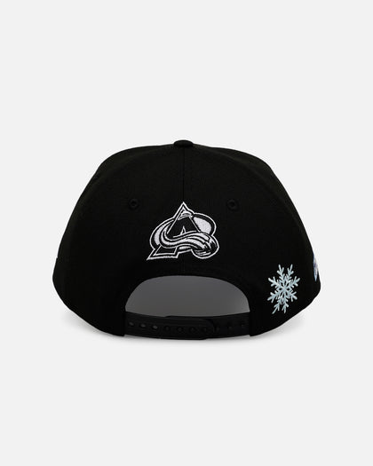 New Era Colorado Avalanche 'Cold As Ice' 9FORTY A-Frame Snapback Black
