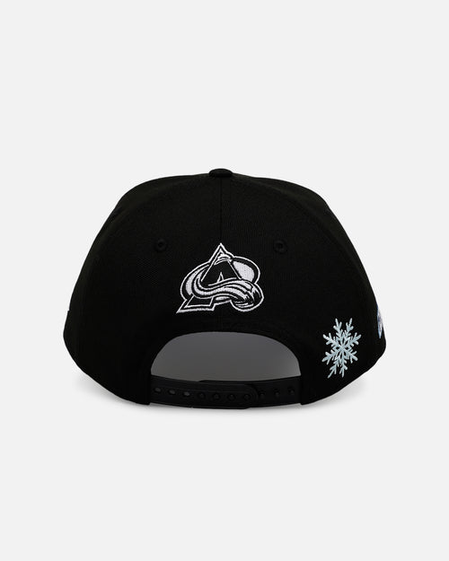 New Era Colorado Avalanche 'Cold As Ice' 9FORTY A-Frame Snapback Black
