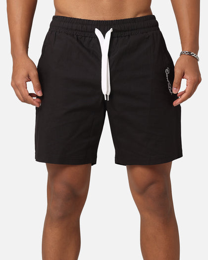Carre Rosebud Beach Shorts Black