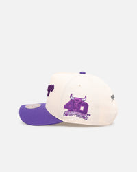 Mitchell & Ness Chicago Bulls 'Chainstitch Wordmark' Pro Pinch Snapback Purple