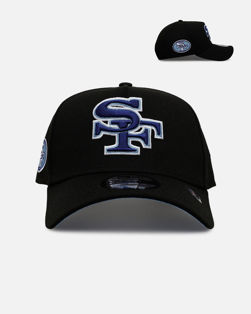 New Era San Francisco 49ers 'Black And Sky Blue' 9FORTY A-Frame