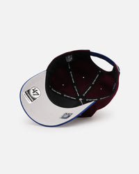 47 Brand New England Patriot 'Autumn Tones' Offside Strapback Maroon