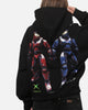 73Studio X Halo Xbox Red Vs Blue Split Hoodie Black